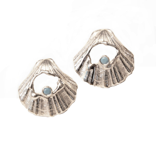 Shell Cookie Turquoise Earring