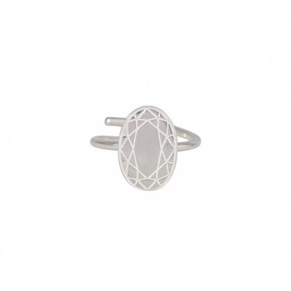 Super Cuts The Millenial Sunrise Cut Adjustable Ring