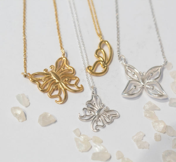 Butterfly Edgy Chain Necklace