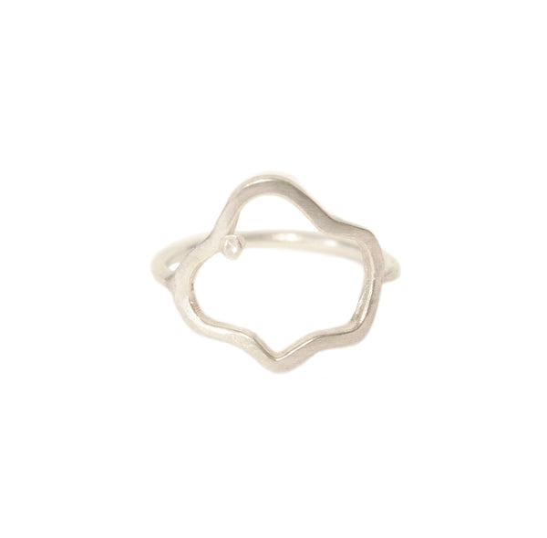 Simplicity Cloud Zircon Ring