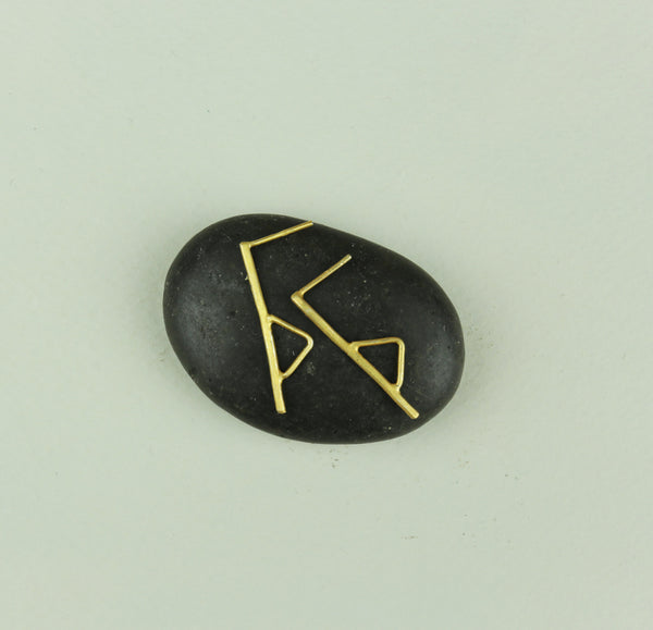 Bauhaus Triangle Stud Earrings