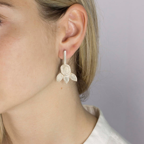 Super Cuts Chandelier Leaves Earrings