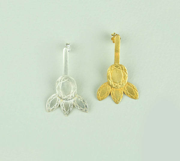 Super Cuts Chandelier Leaves Earrings