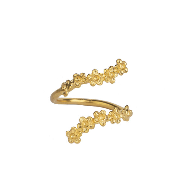 Flowers  Daisies Open Ring