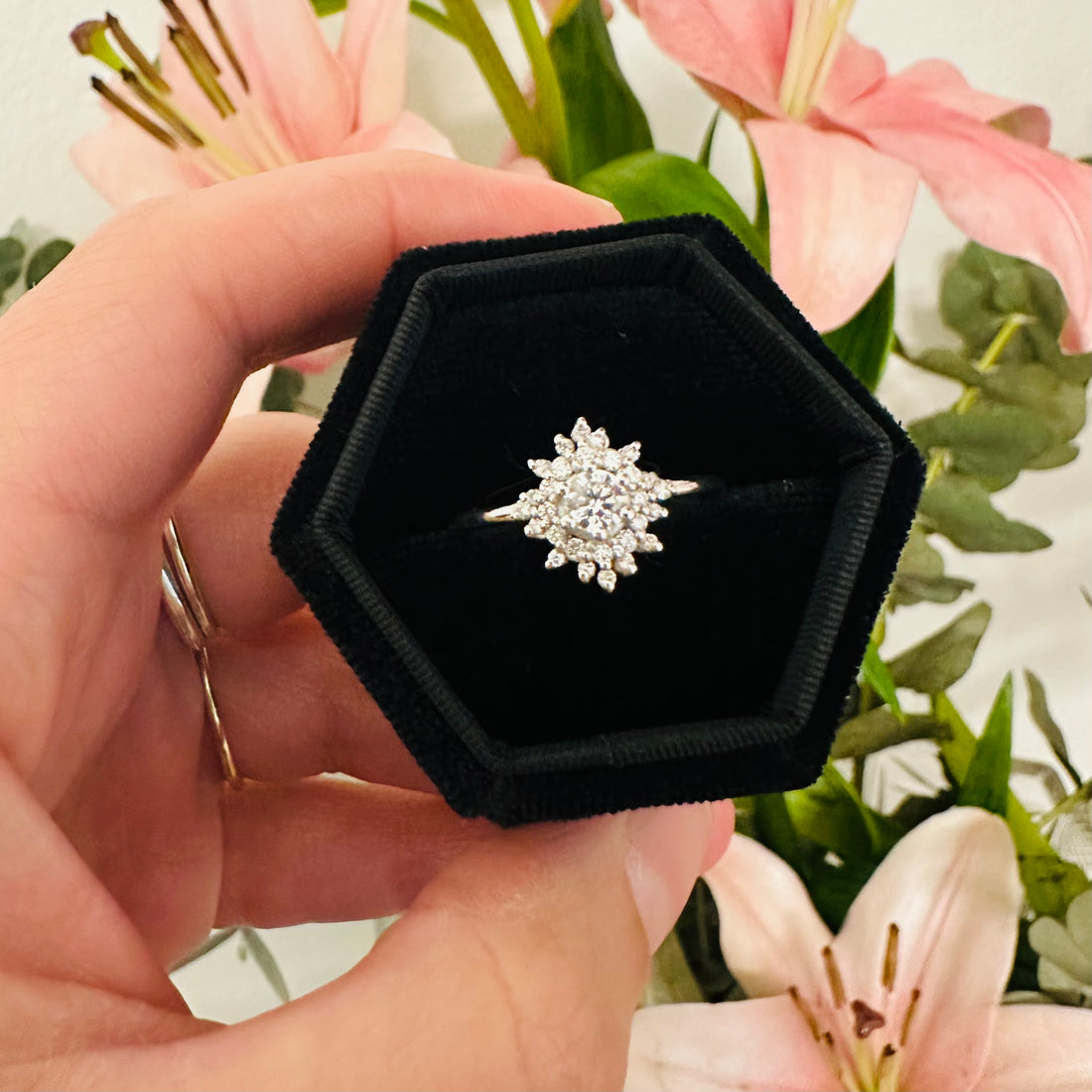 Stunning Solitaire  Diamond Ring