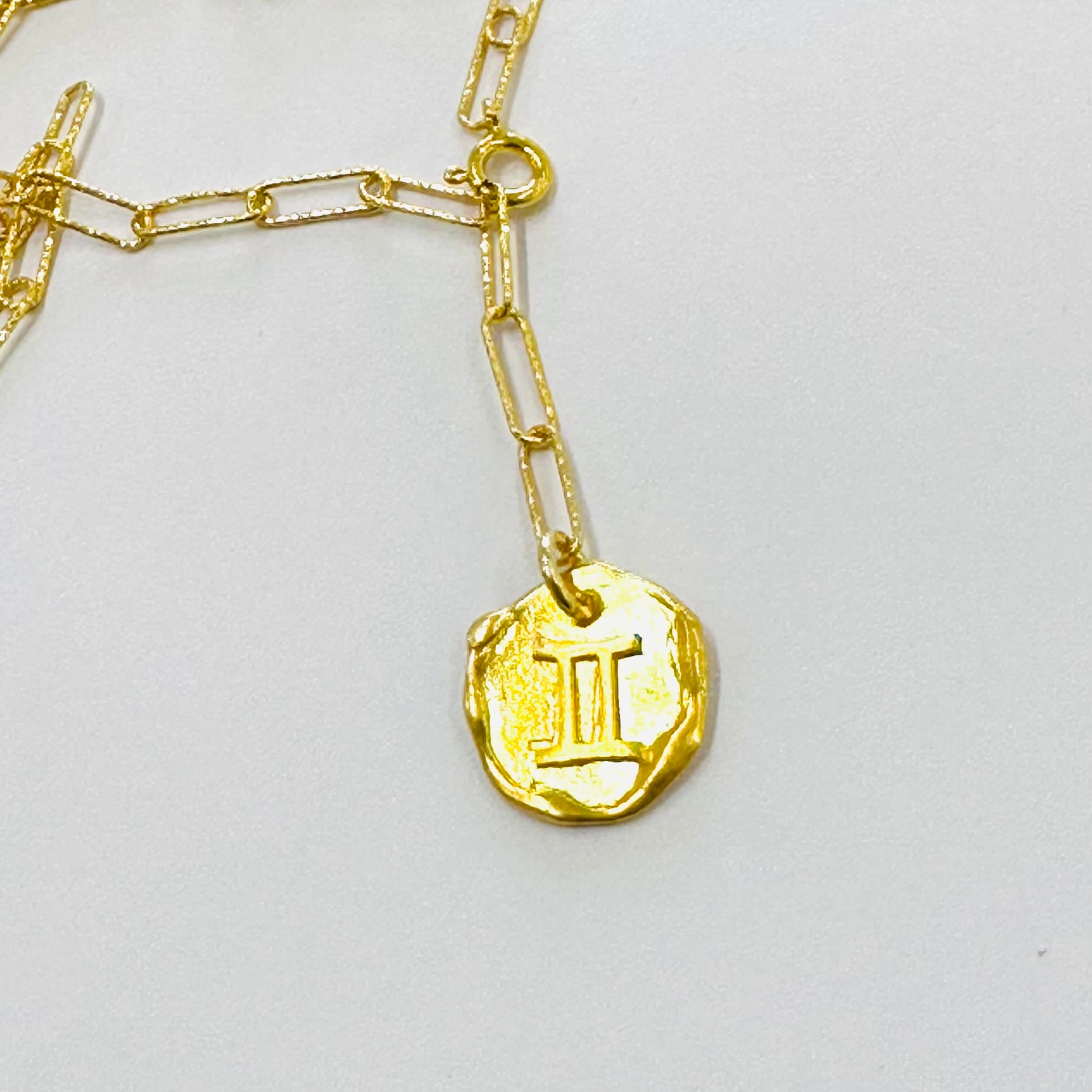 Gemini Zodiac  Bold Necklace