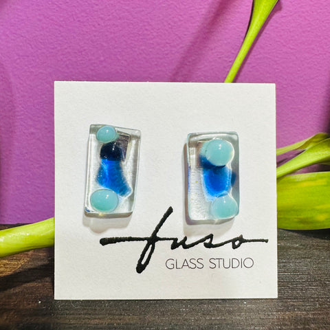 Blue Turquoise Earrings