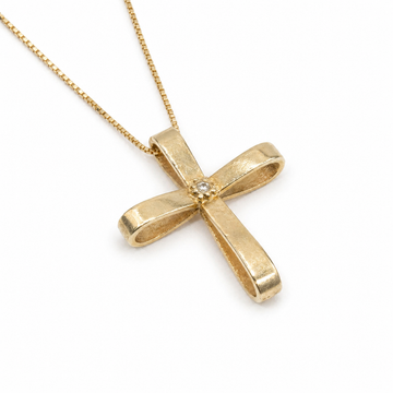 Cross Bow with a Diamond