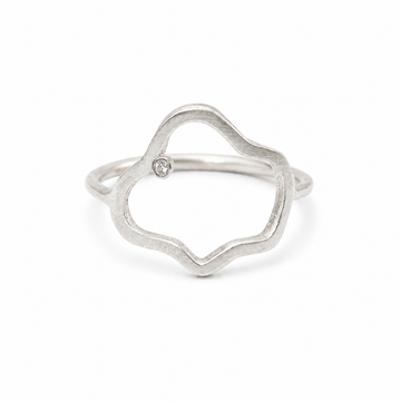 Simplicity Cloud Zircon Ring