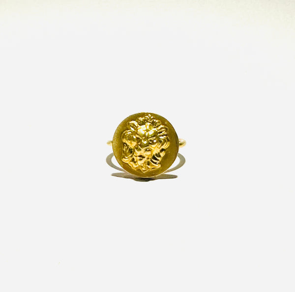 Cycladic Small Lion Ring