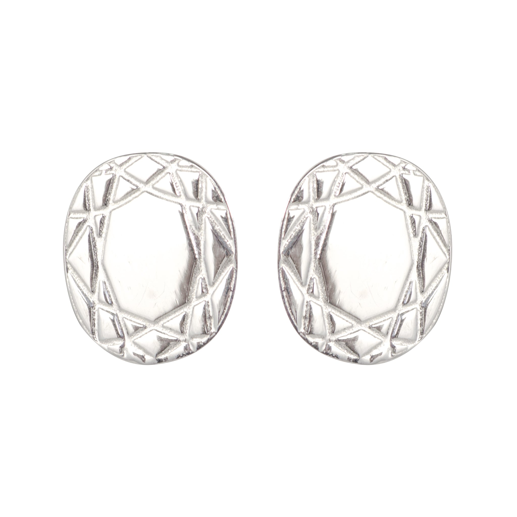 Super Cuts The Oval  Stud Earrings