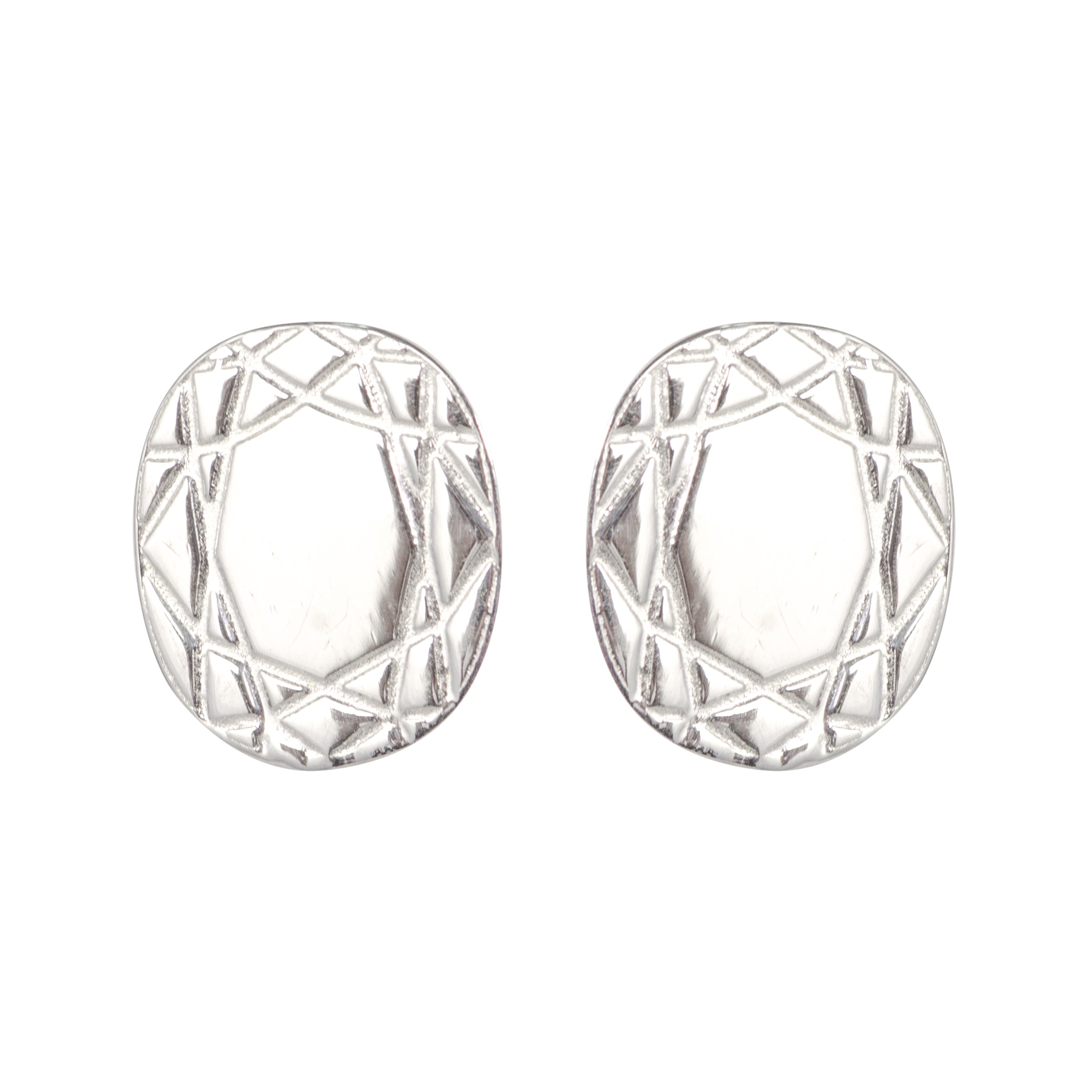 Super Cuts The Oval  Stud Earrings