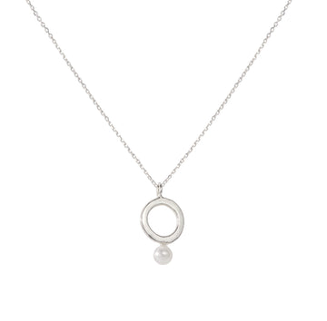 Circle with Pearl Necklace