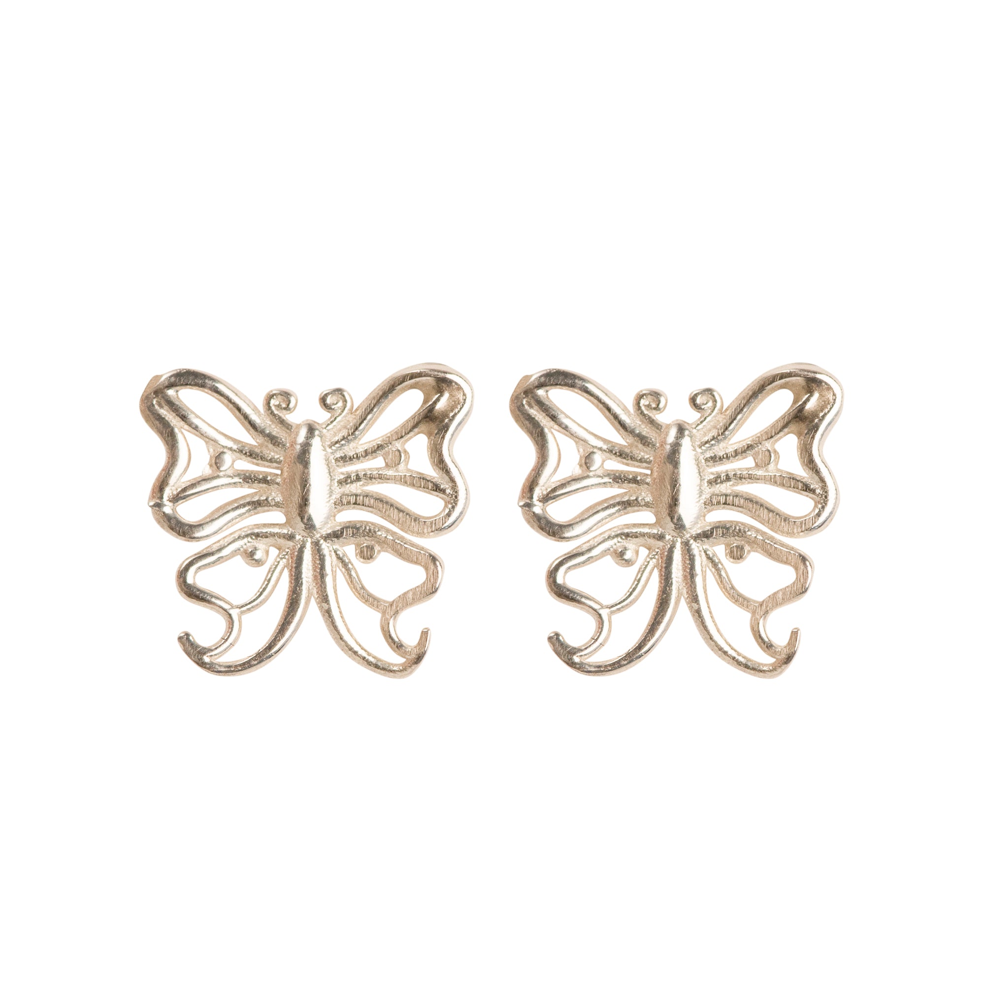 Butterfly Curved  Earrings