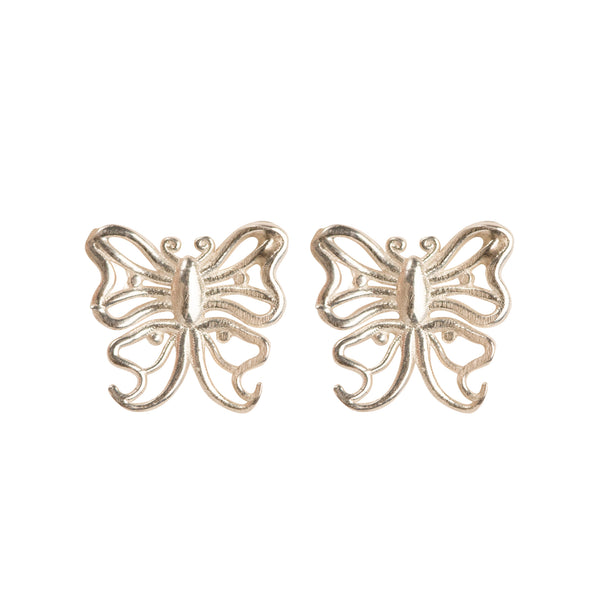 Butterfly Curved  Earrings