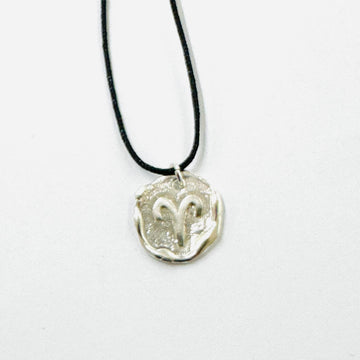 Zodiac Silver Cord Necklace