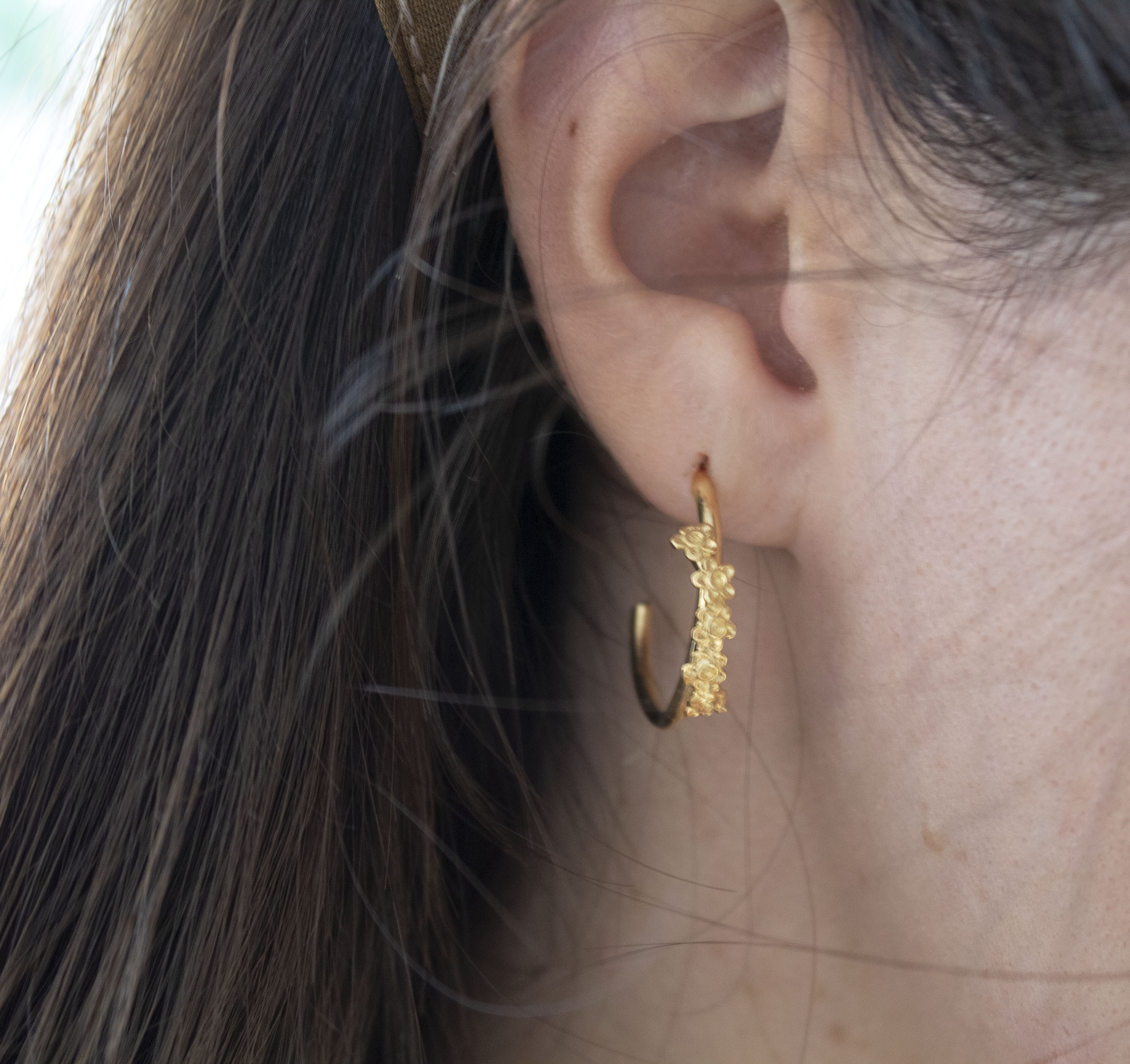 Flowers Daisies Hoops