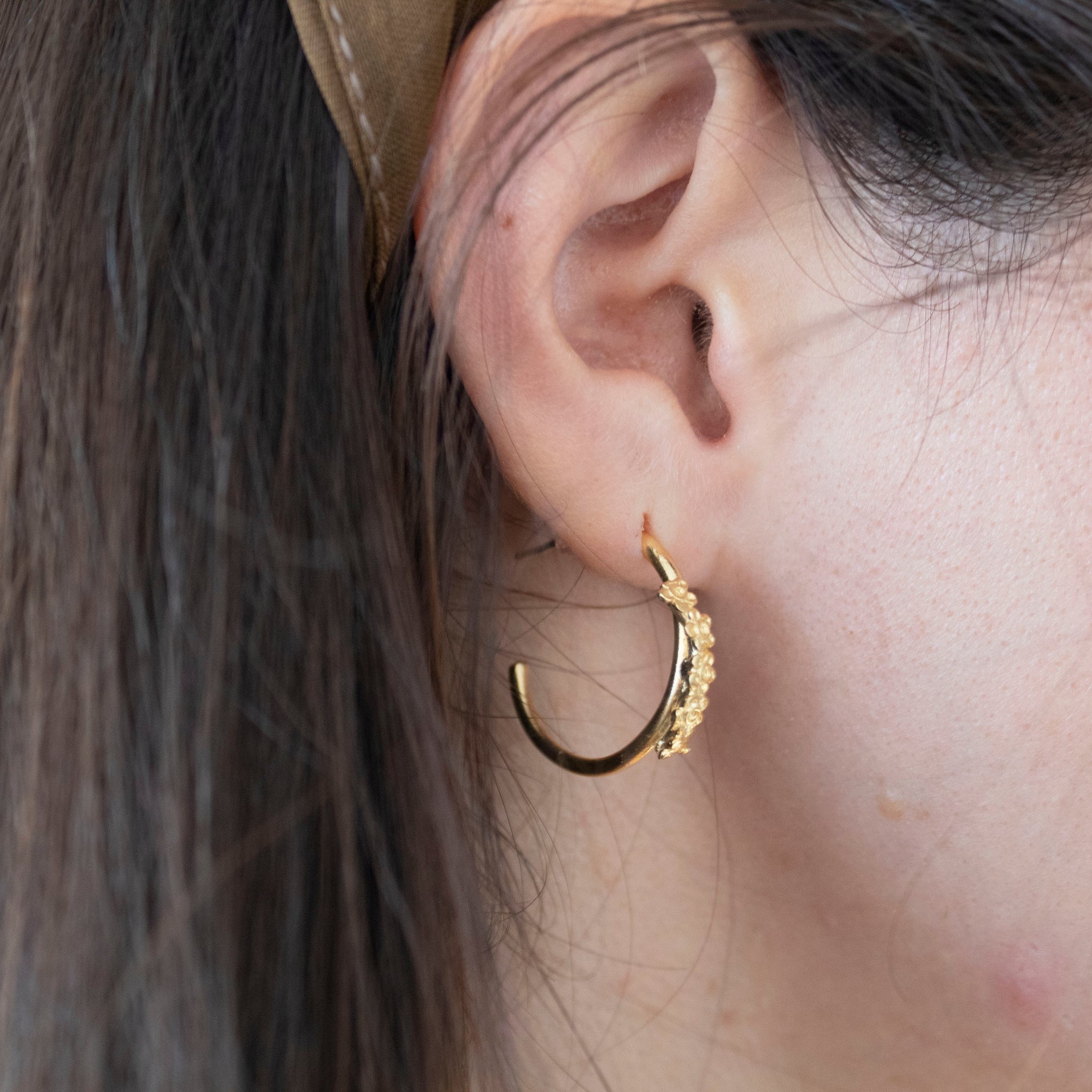 Flowers Daisies Hoops