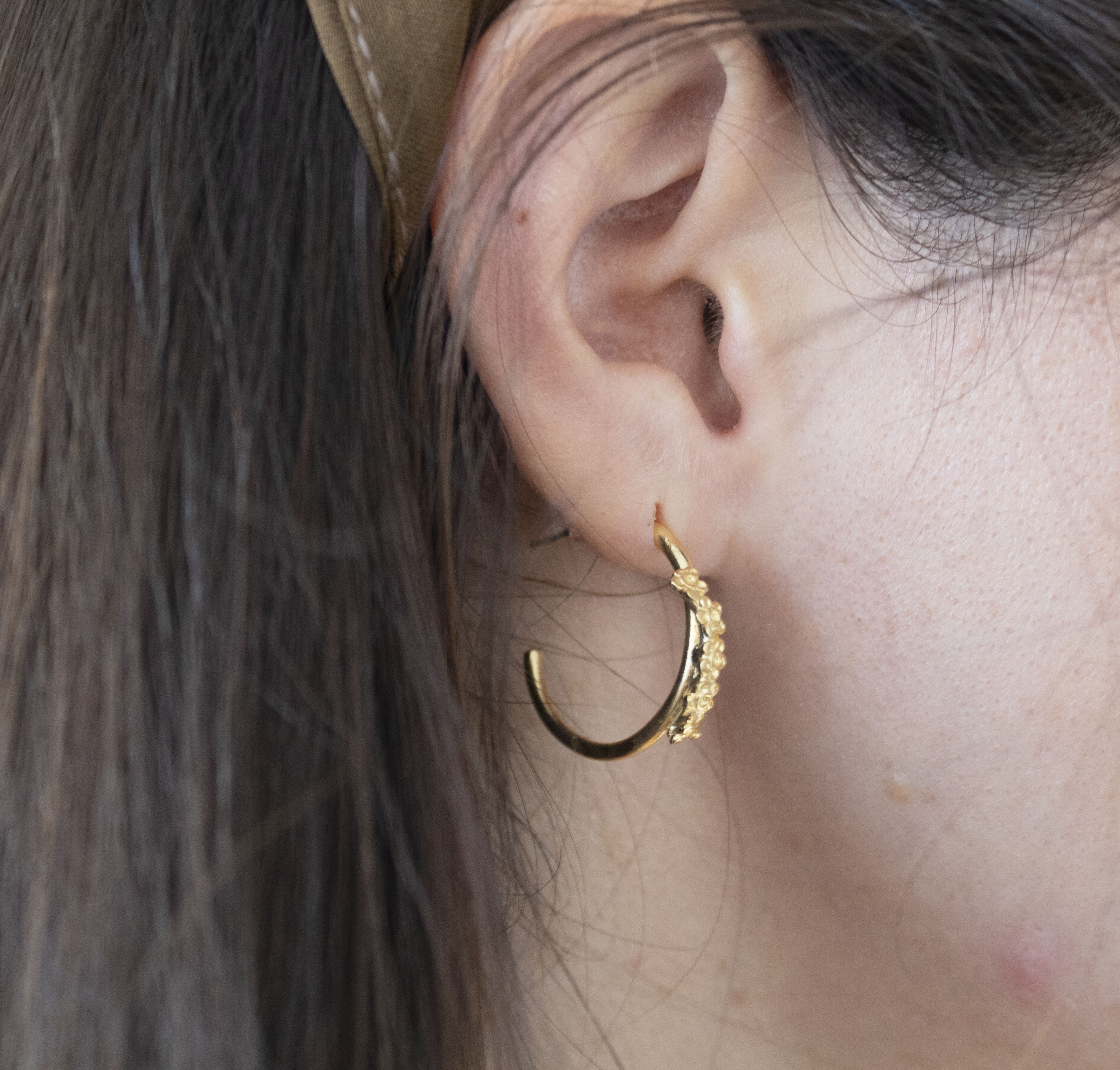 Flowers Daisies Hoops