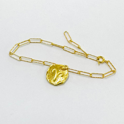 Aries Zodiac Bold Bracelet