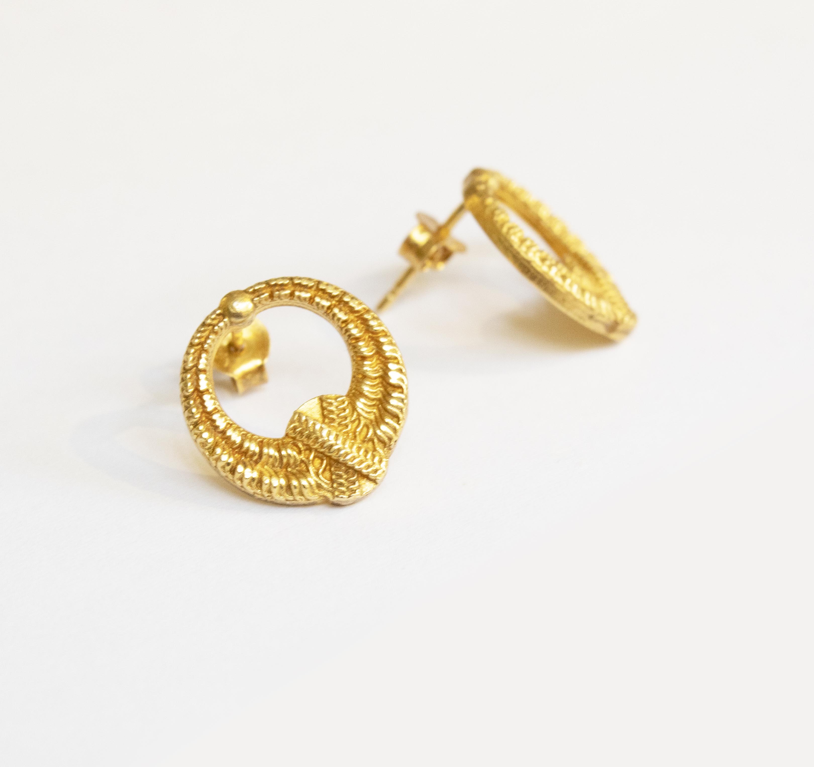 Karyatis Stud Earrings