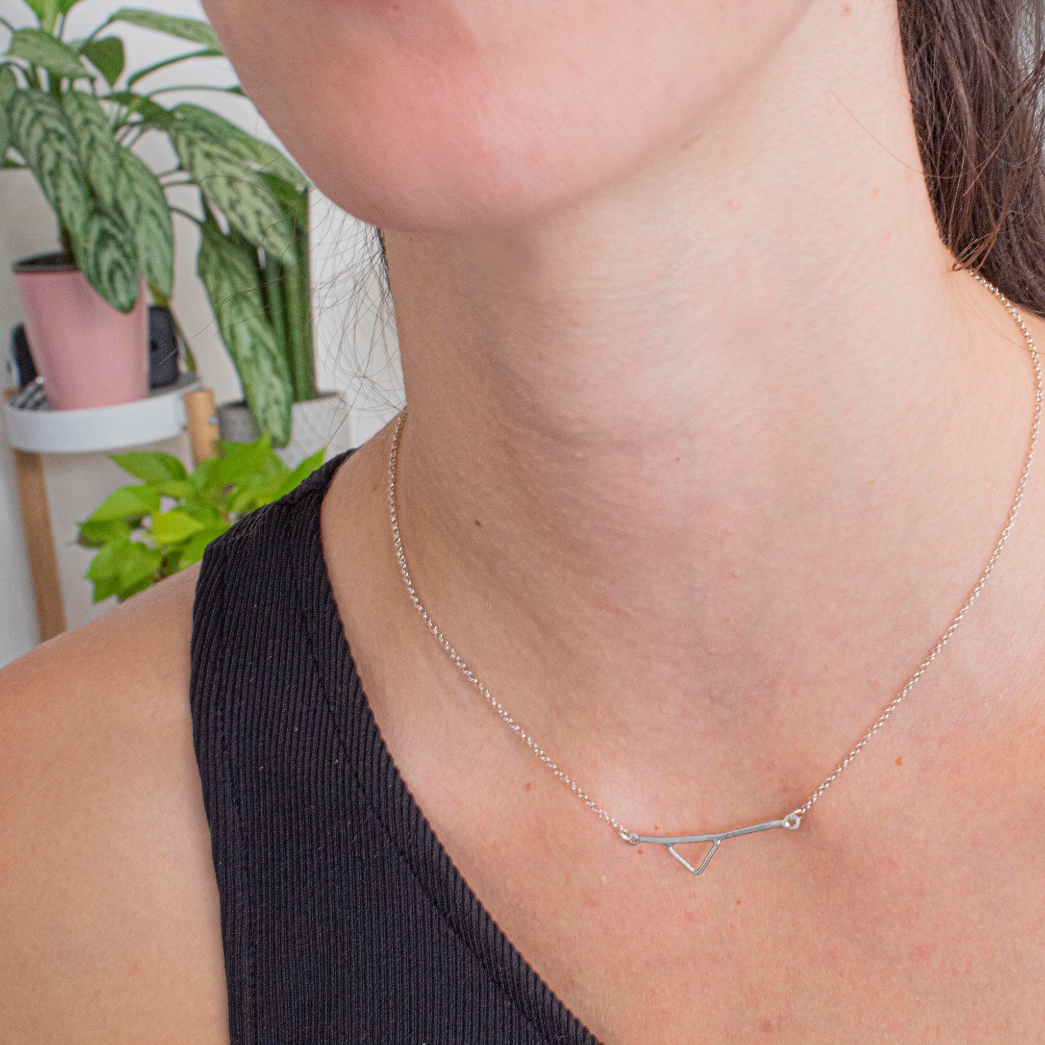 Bauhaus Triangle Minimal Necklace