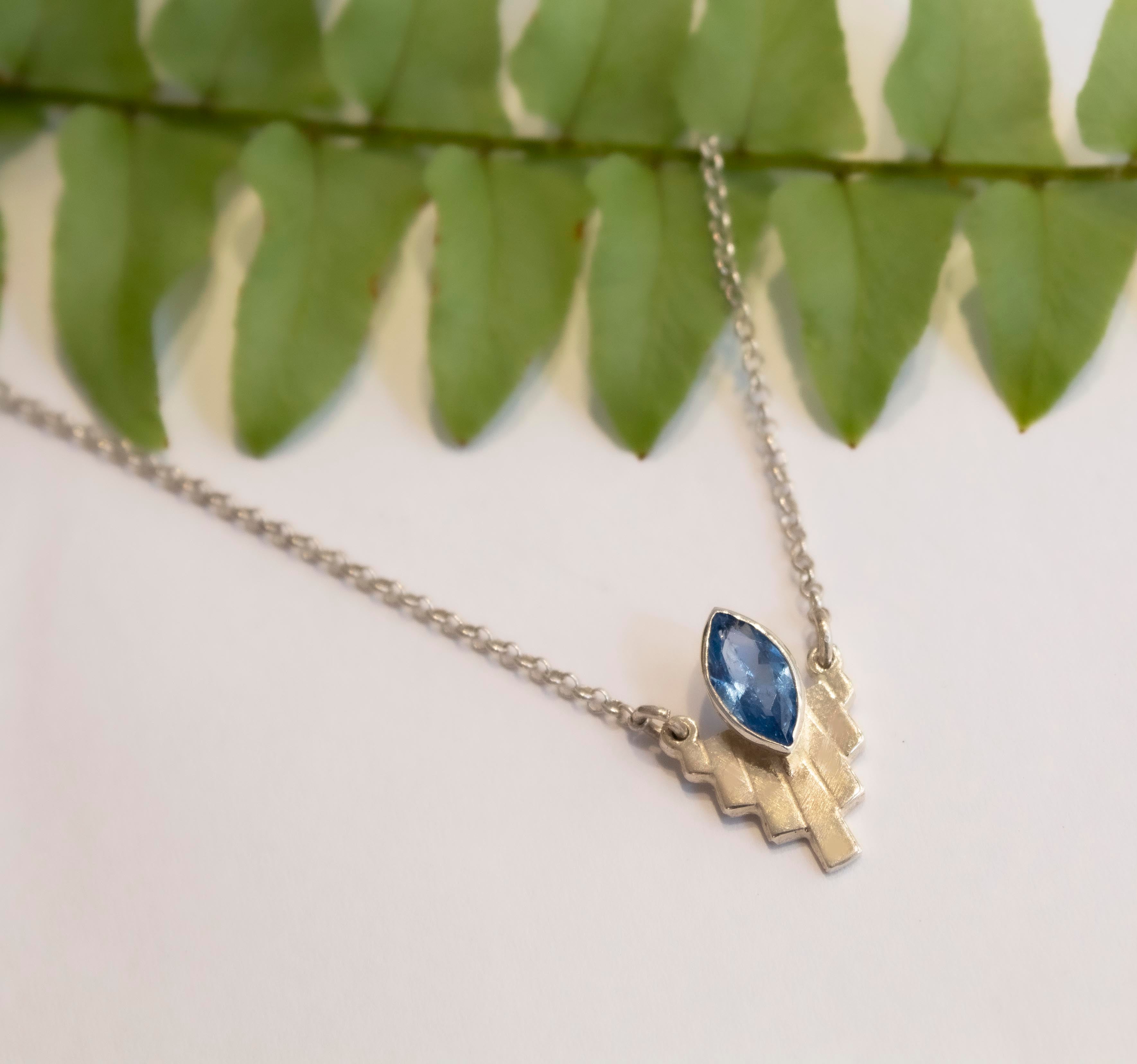 Marquise Pyramid Necklace