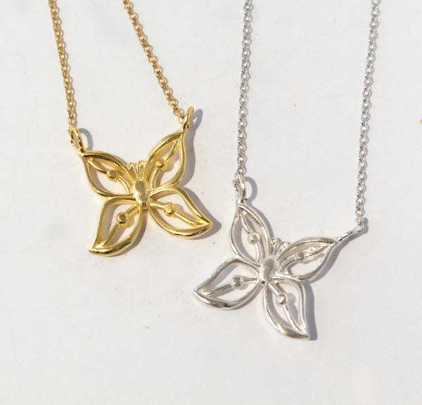 Butterfly Edgy Chain Necklace