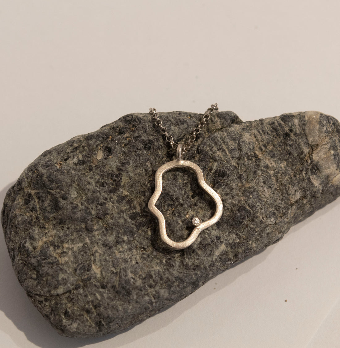 Simplicity Cloud Zircon Necklace