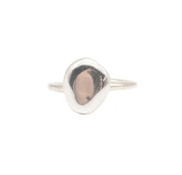 Pebble Oval Adjustable Ring