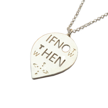If Not Now Then When Necklace