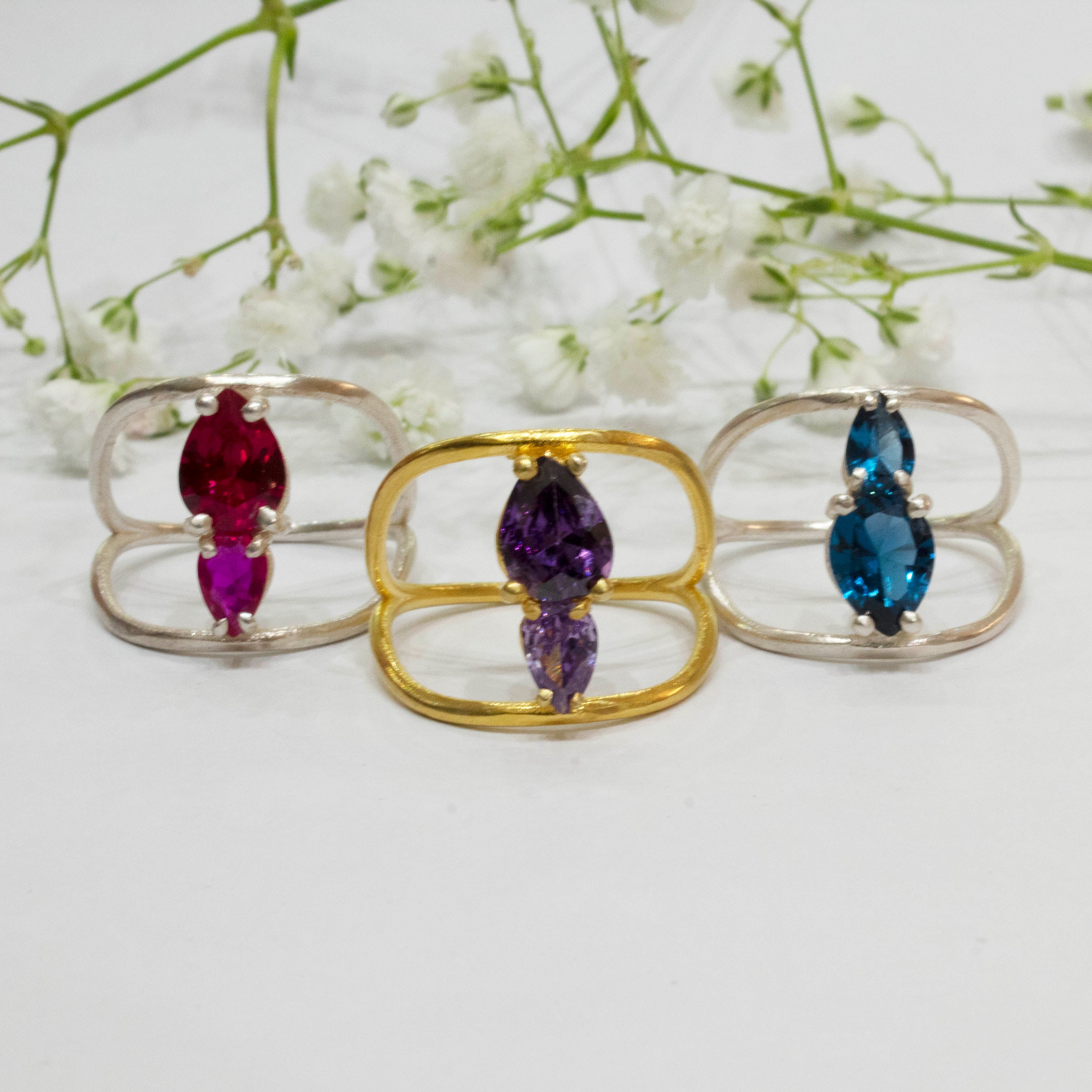 Simplicity Drops Ring