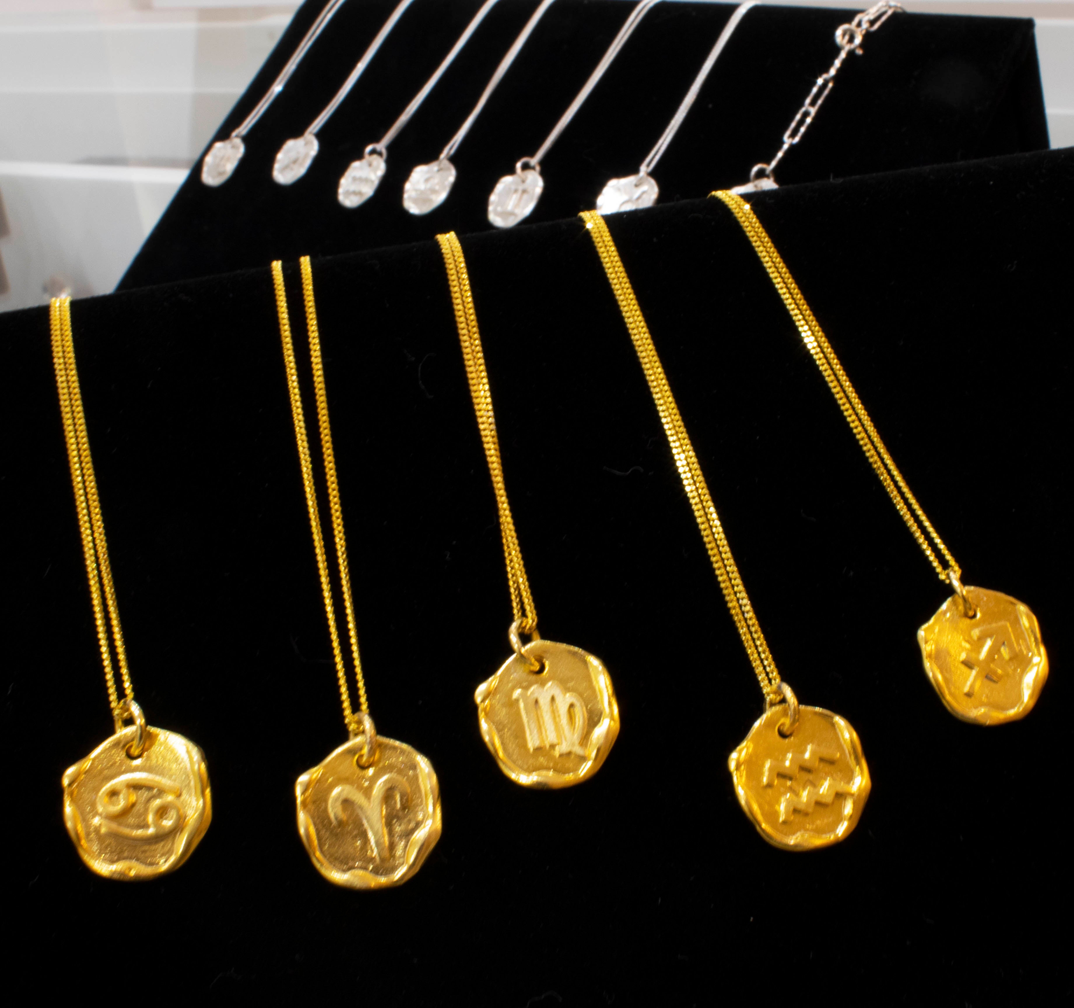 Zodiac Silver Chain Necklace