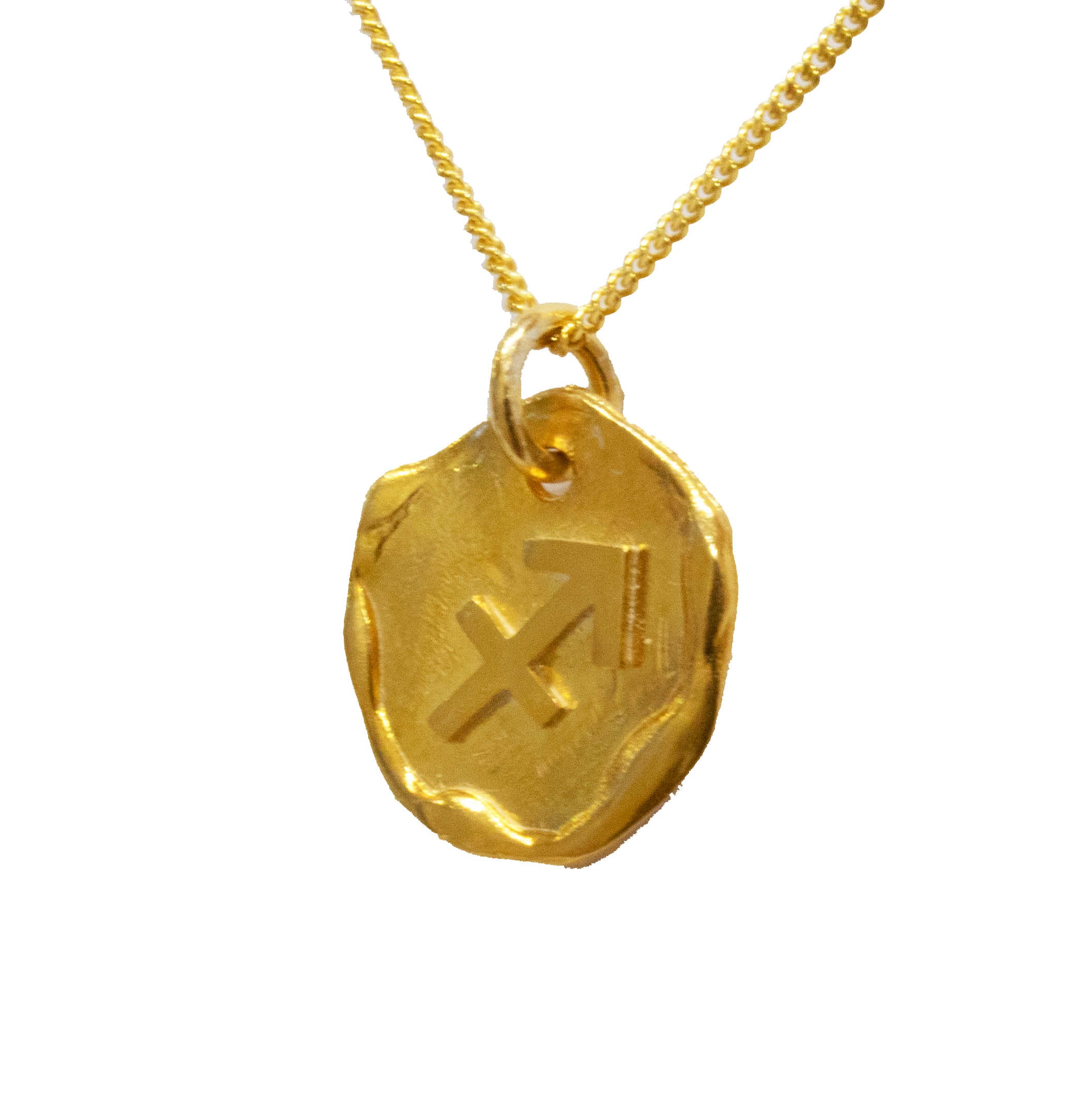 Zodiac Gold-plated Chain Necklace