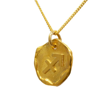 Zodiac Gold-plated Chain Necklace