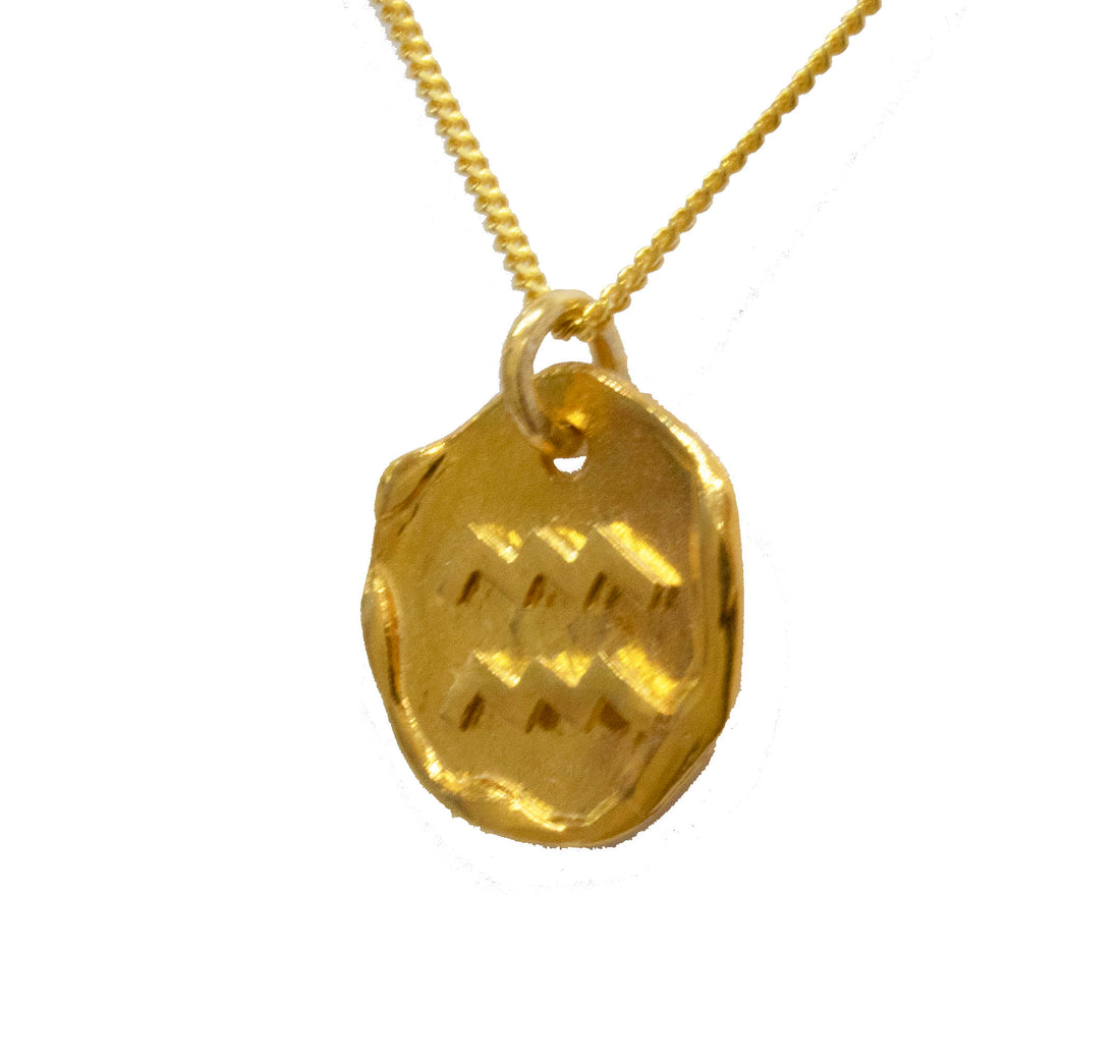 Zodiac Gold-plated Chain Necklace