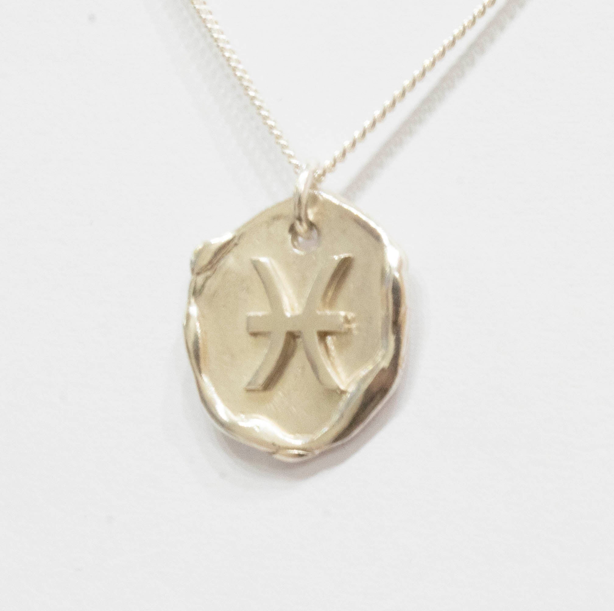 Zodiac Silver Chain Necklace