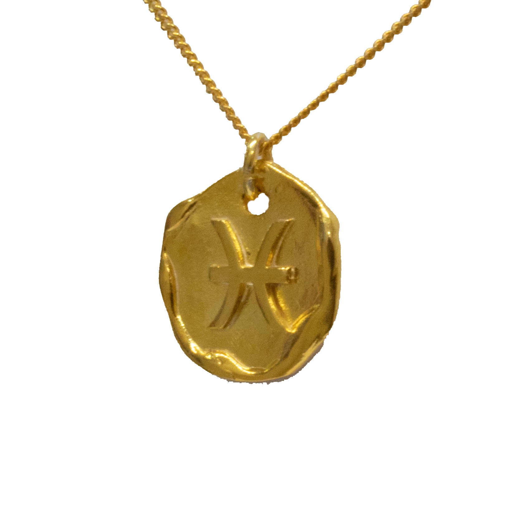 Zodiac Gold-plated Chain Necklace