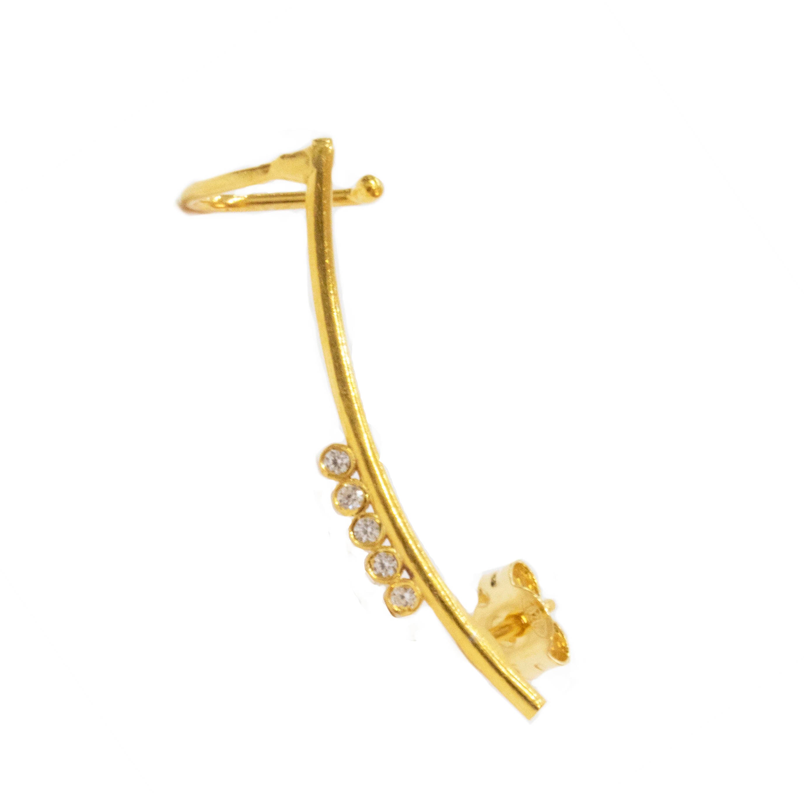 Earcuff Five dots line