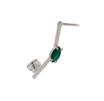Earcuff V-shape Marquise