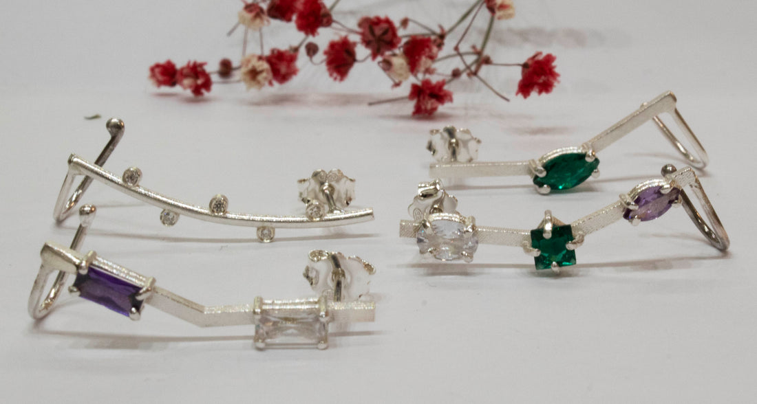 Earcuff V-shape Marquise