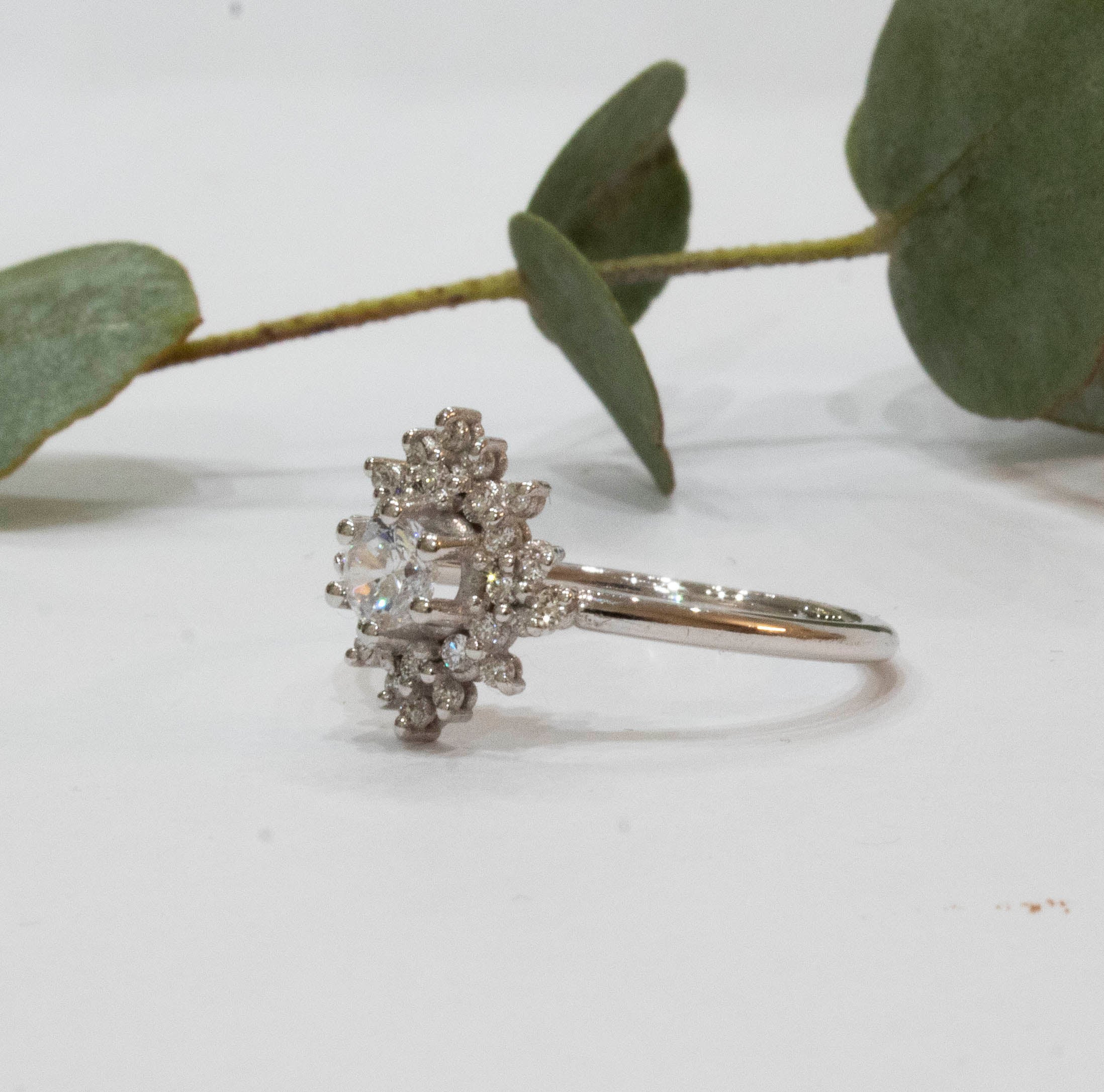 Stunning Solitaire  Diamond Ring