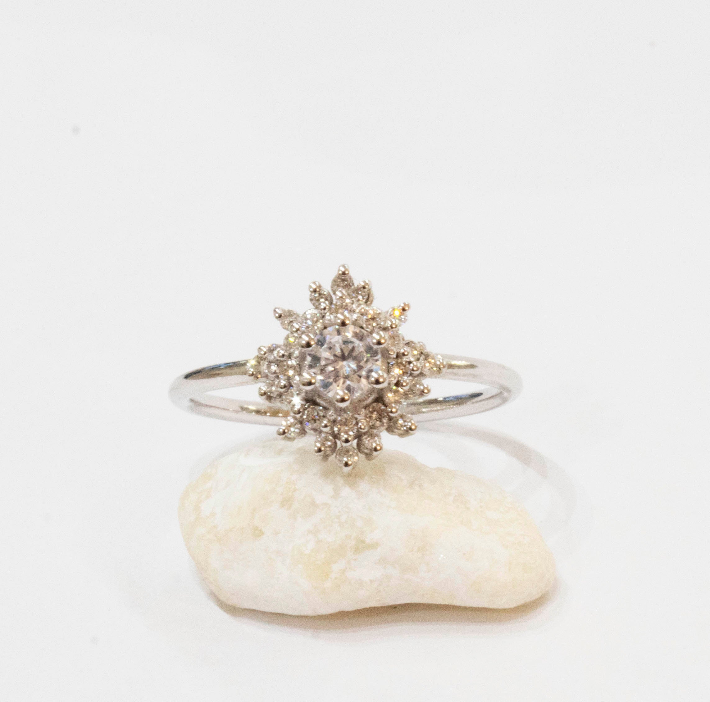 Stunning Solitaire  Diamond Ring