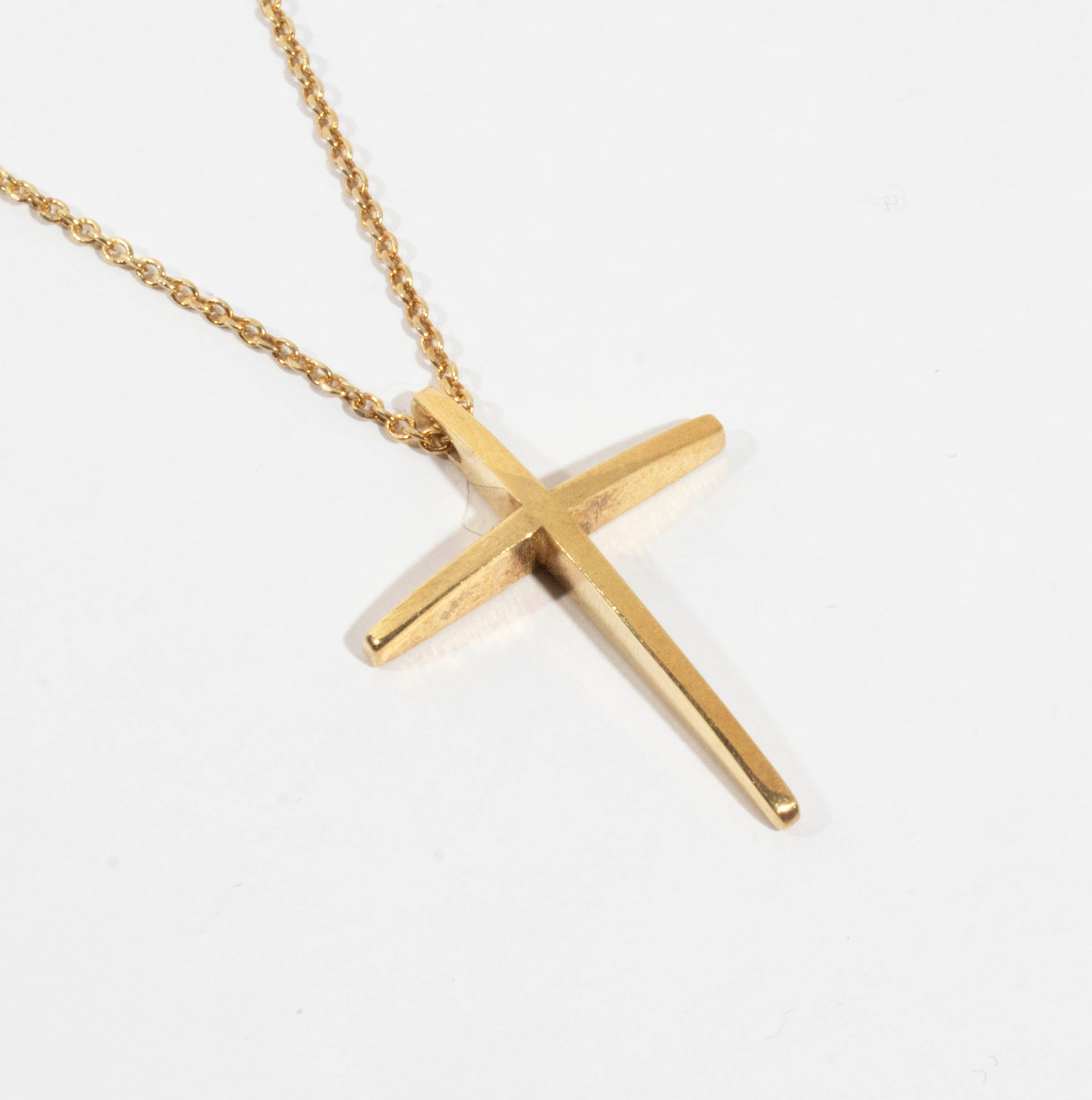 Baptism Cross with Curved Dual-Surface