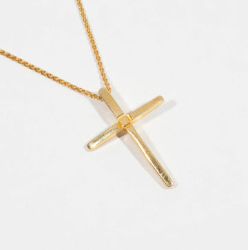 Baptism Cross Engraved Rectangle