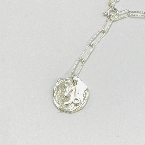 Capricorn Zodiac Bold Necklace