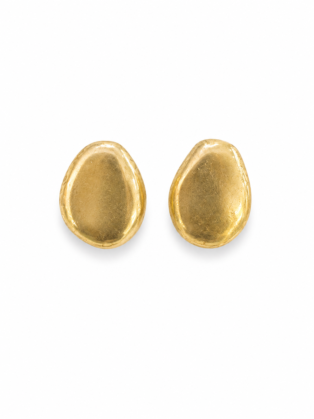 Morphe Pebble Oval Stud Earrings