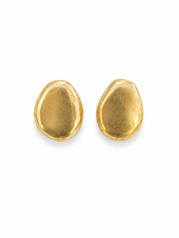 Morphe Pebble Oval Stud Earrings