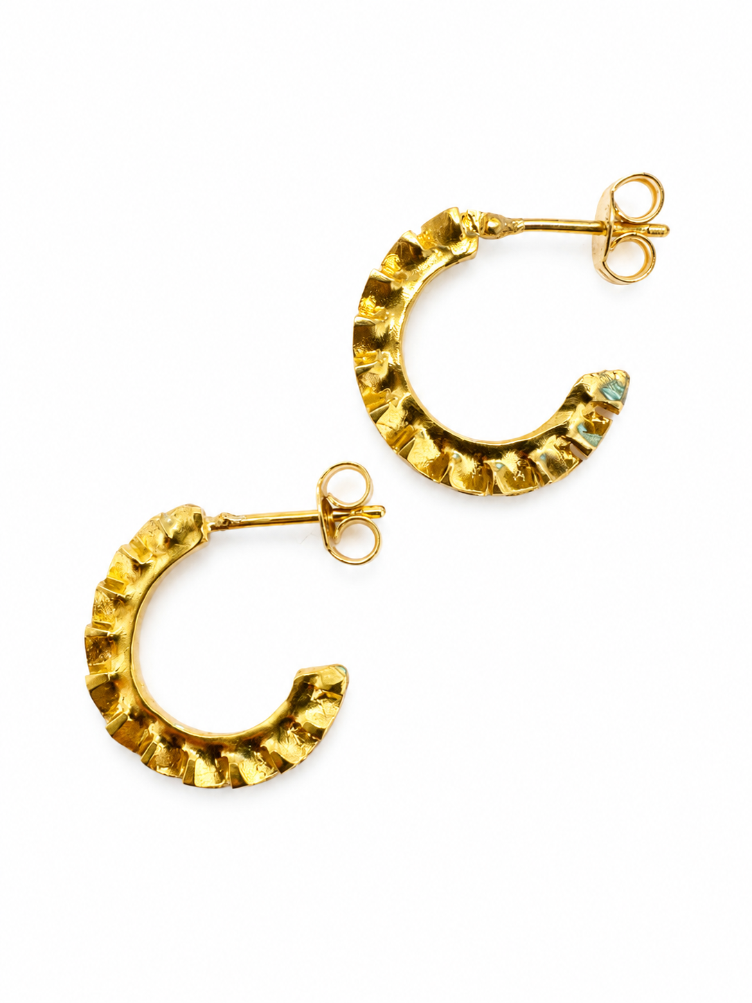 Sculpted Mini Hoops