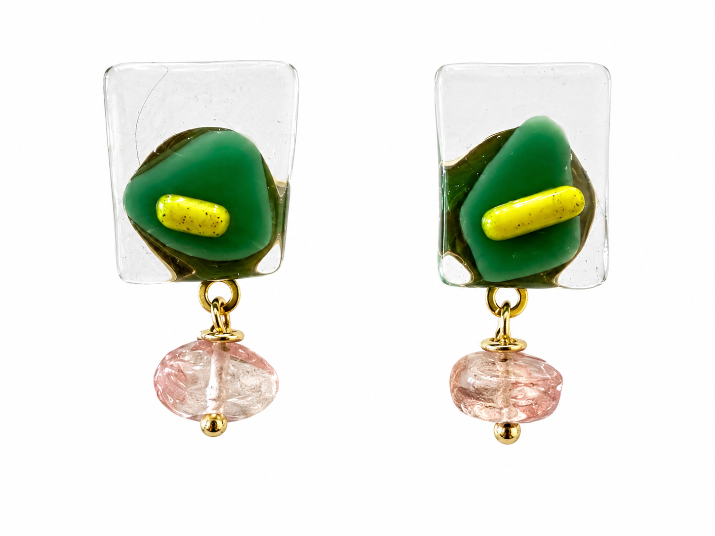 Fuso Studs & Semiprecious stones